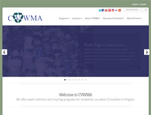Tablet Screenshot of cvwma.com